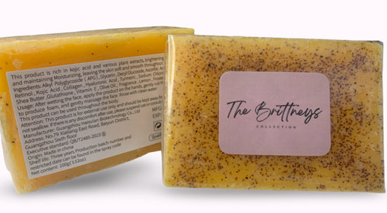 Lemon Turmeric &Kojic Acid brightening Soap